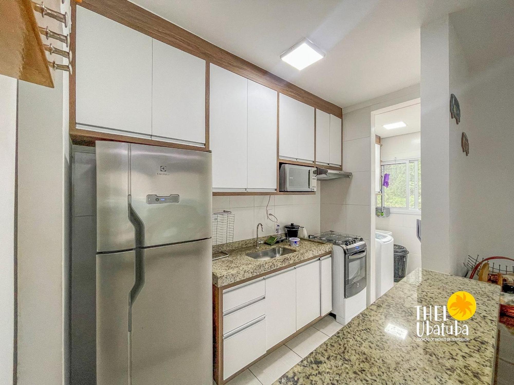 Thel Ubatuba - Apto 48/A, Saint Martin - Praia Grande ภายนอก รูปภาพ